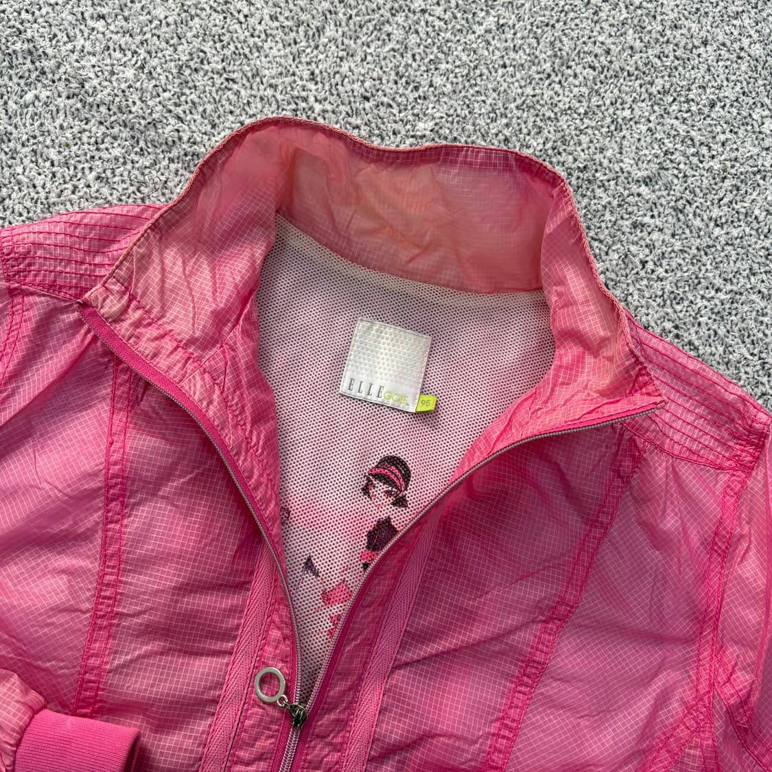 95 엘르골프 경량 바람막이 자켓 0304J 상품이미지2