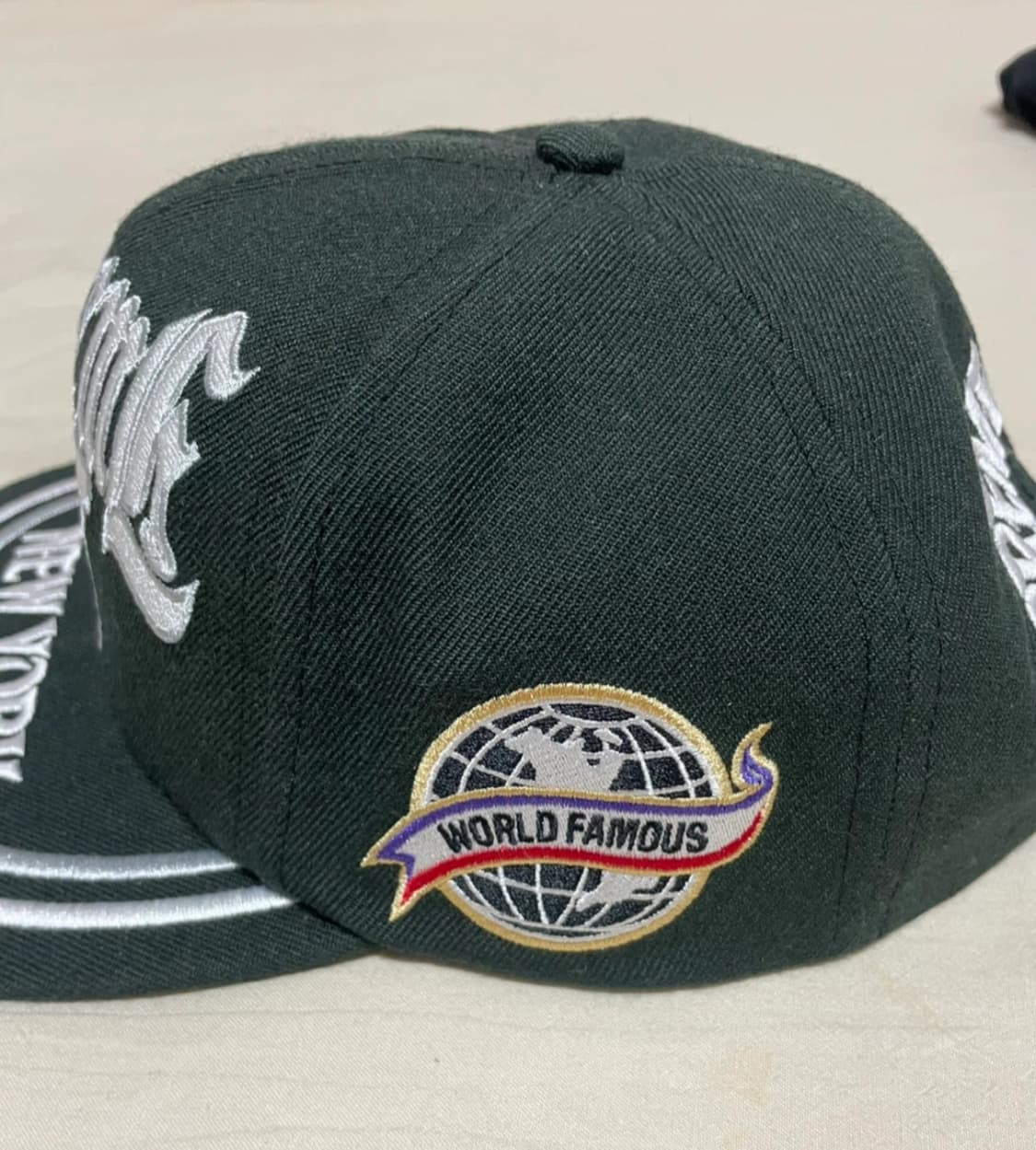 슈프림 뉴욕 6-패널 블랙 - 25SS 상품이미지4