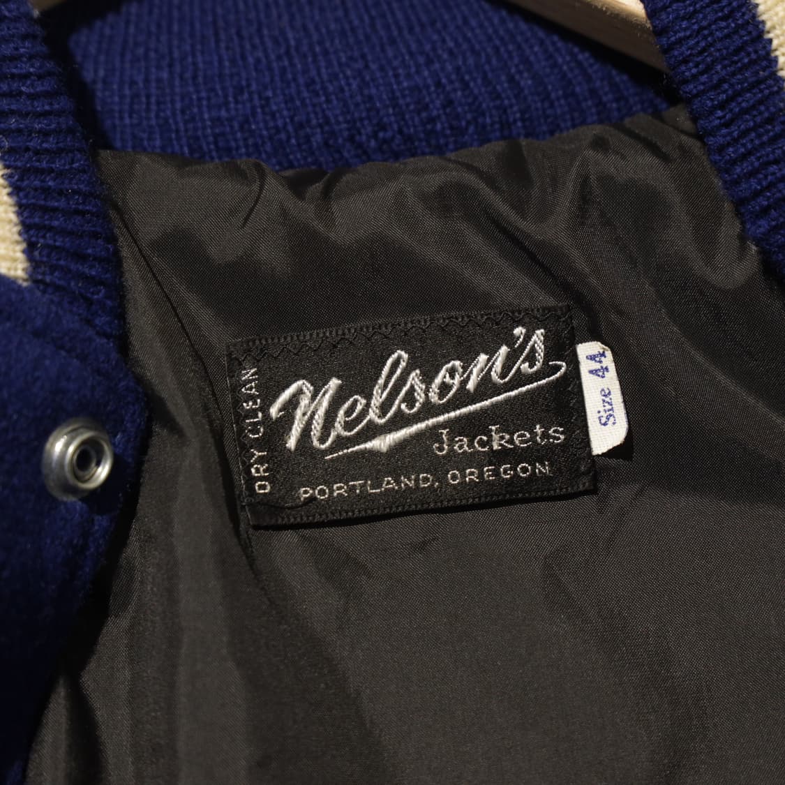 USA VINTAGE 울 레더 바시티 자켓 상품이미지6