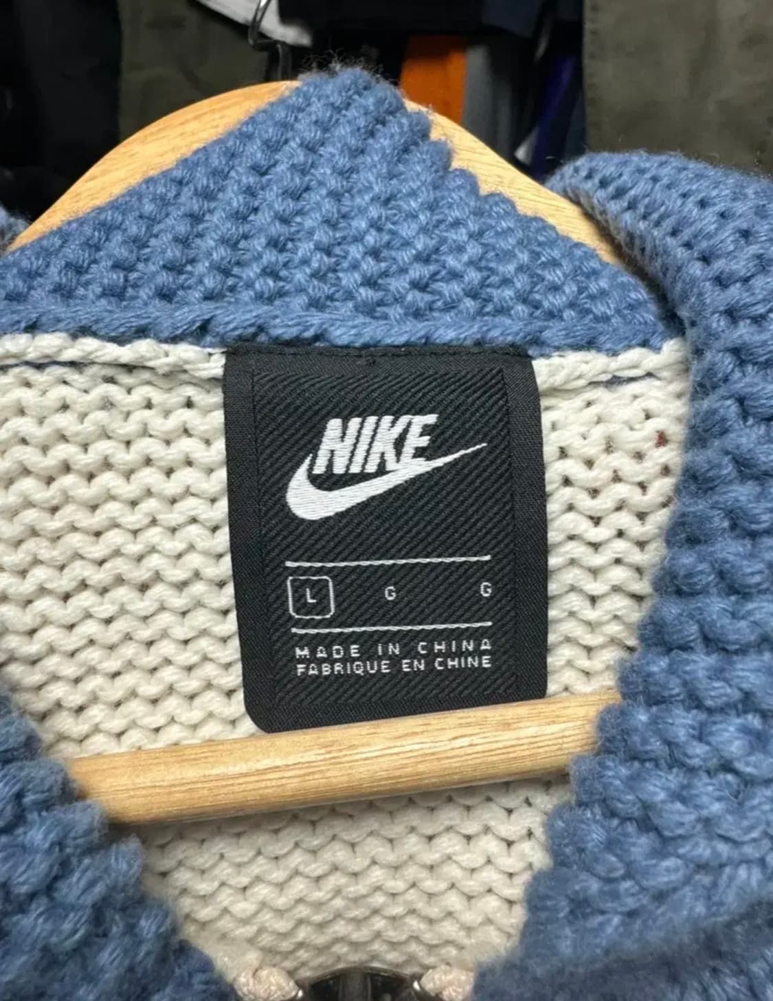 나이키 필나이트 프로클럽  스웨터 니트 집업  BV4615-110 상품이미지4