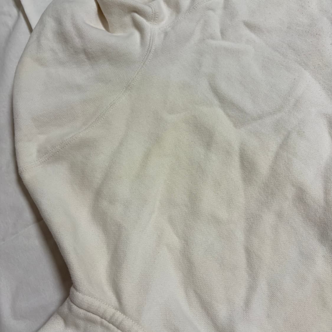 폴로 후드집업 화이트 핀터깔 xxl 상품이미지4