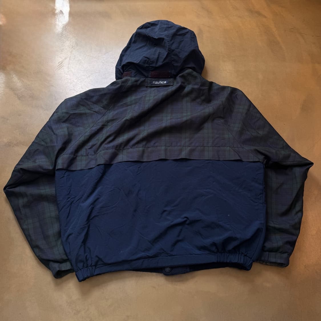 90S 노티카 타탄체크 플리스 리버서블 자켓  상품이미지5