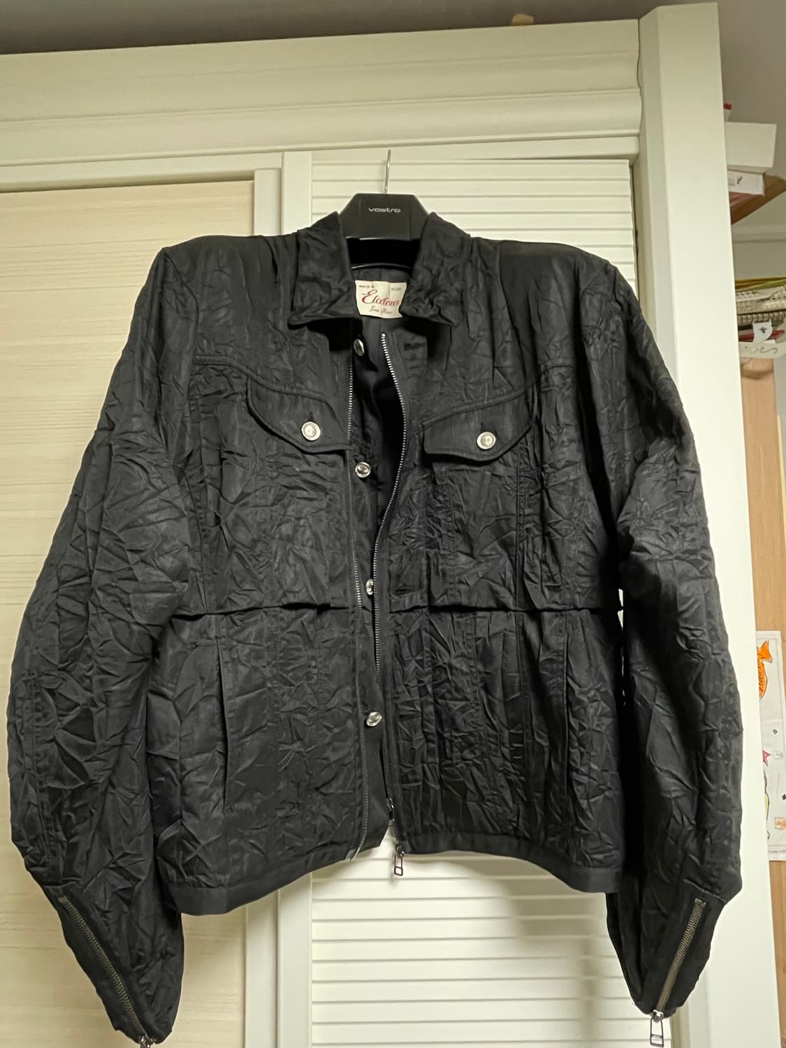 Etce 이티씨이 PINCH CRINKLED JACKET M사이즈 상품이미지2