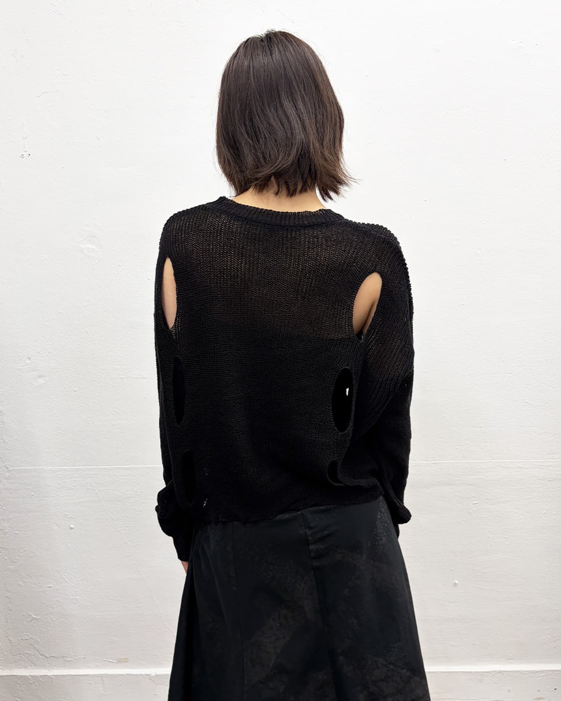 빈티지 컷아웃 니트 상품이미지2