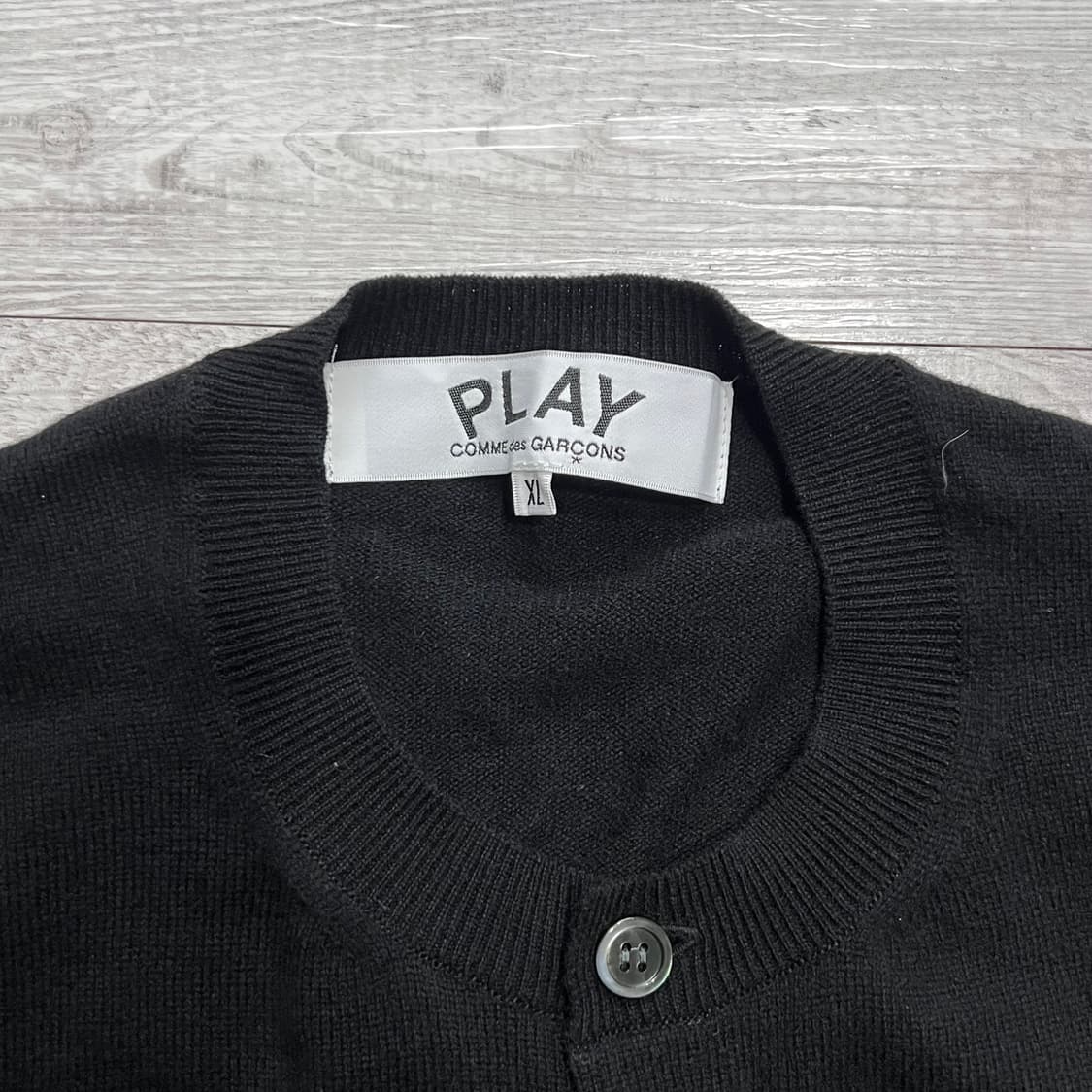 꼼데가르송 가디건 XL 거의새것 일본백화점 구매 상품이미지2