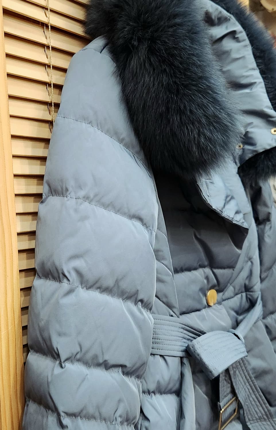 (새상품급)블룸스버리 기비 폭스퍼 구스패딩S 상품이미지2