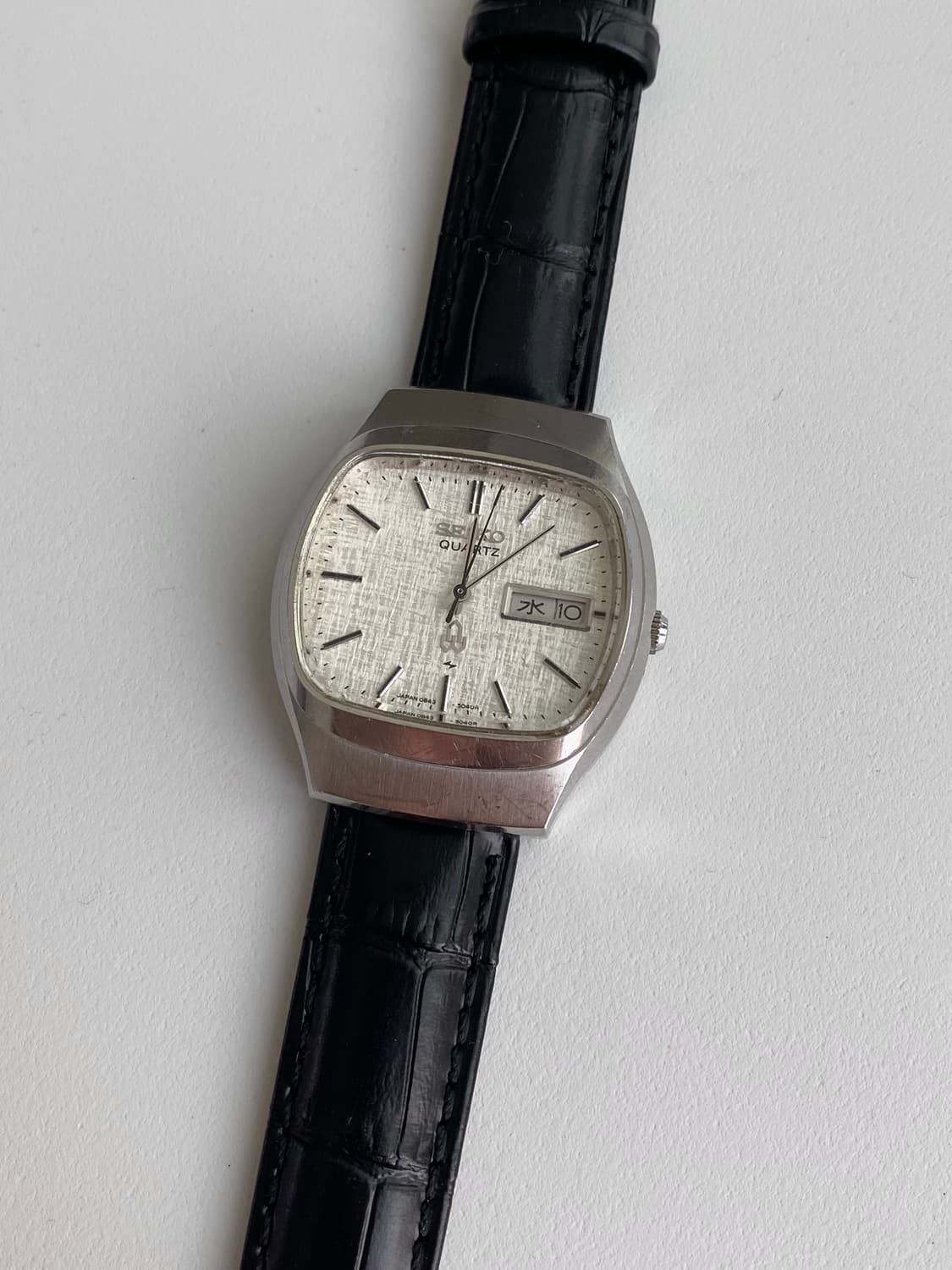 Seiko 세이코 쿼츠 스퀘어 상품이미지2