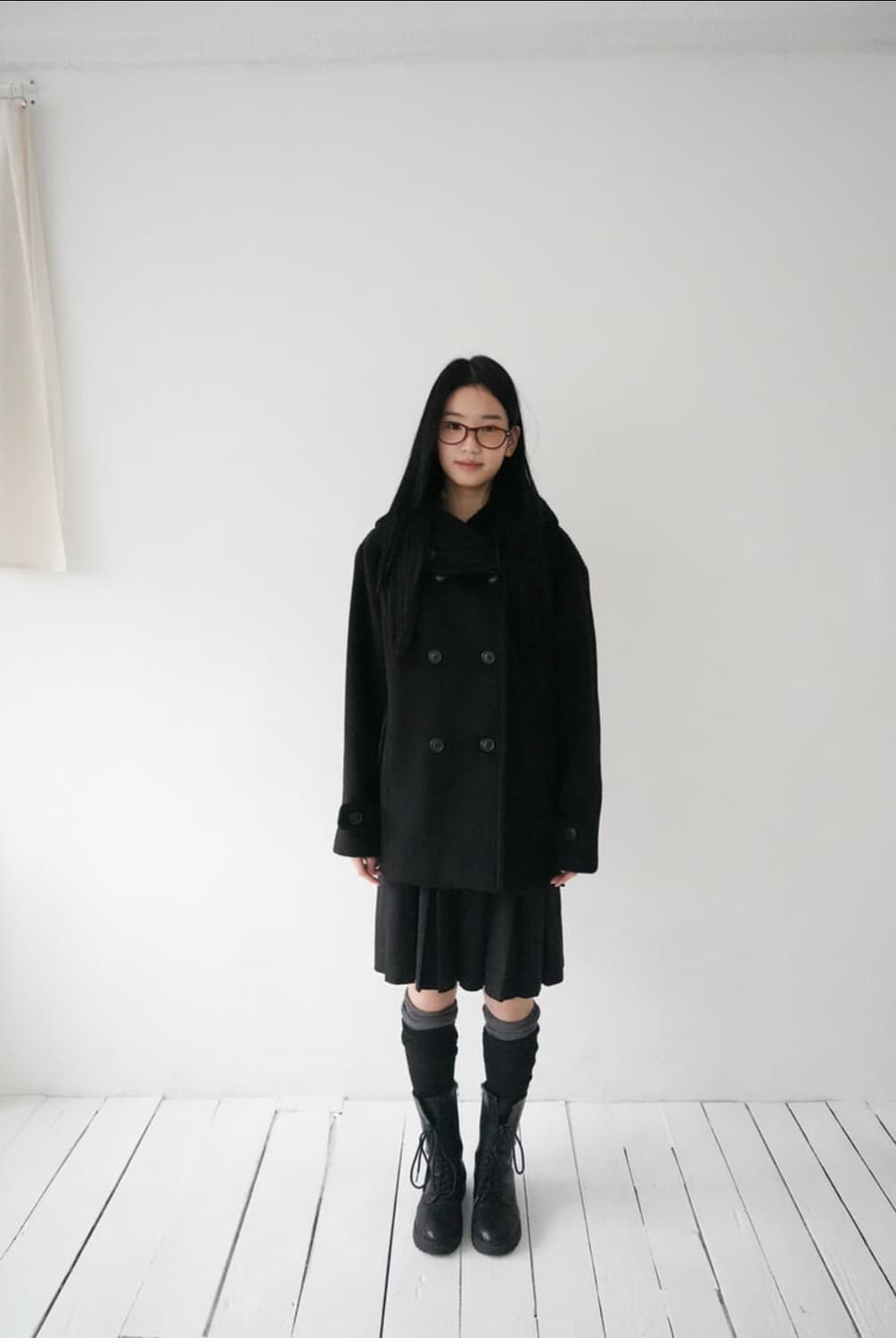 인앤양하모니 미야 코트 블랙 상품이미지2