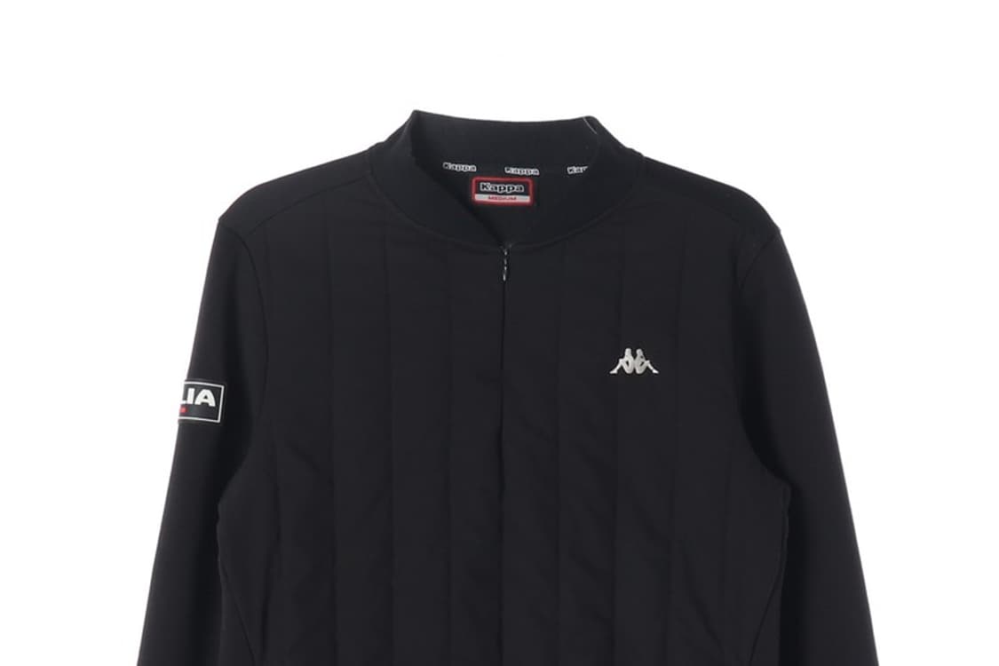 Kappa 이탈리아 라인 패딩 퀼팅 믹스 집업 자켓 M 상품이미지3