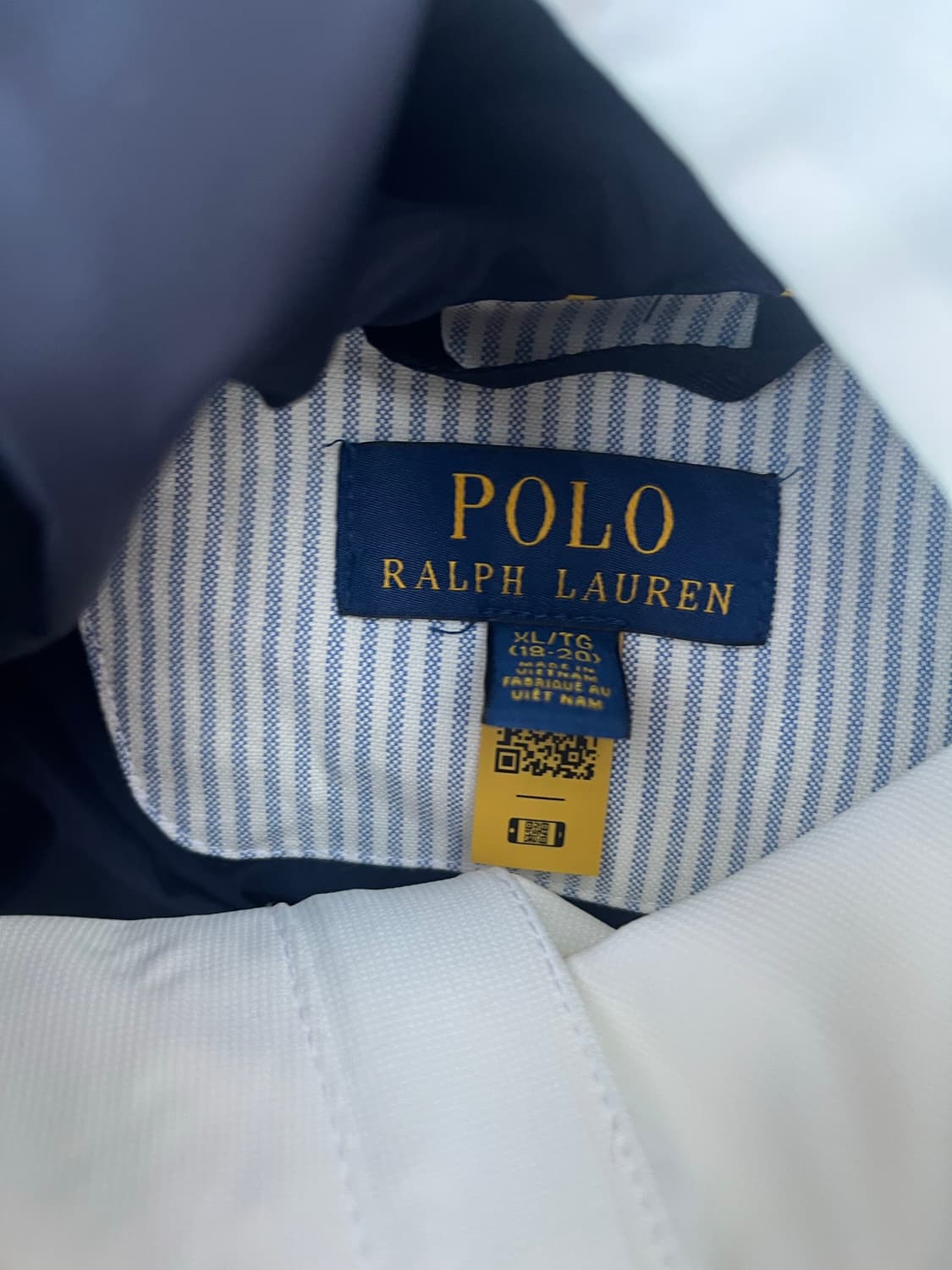 폴로 랄프로렌 컬러블록 후드재킷 신형(xl) 상품이미지4