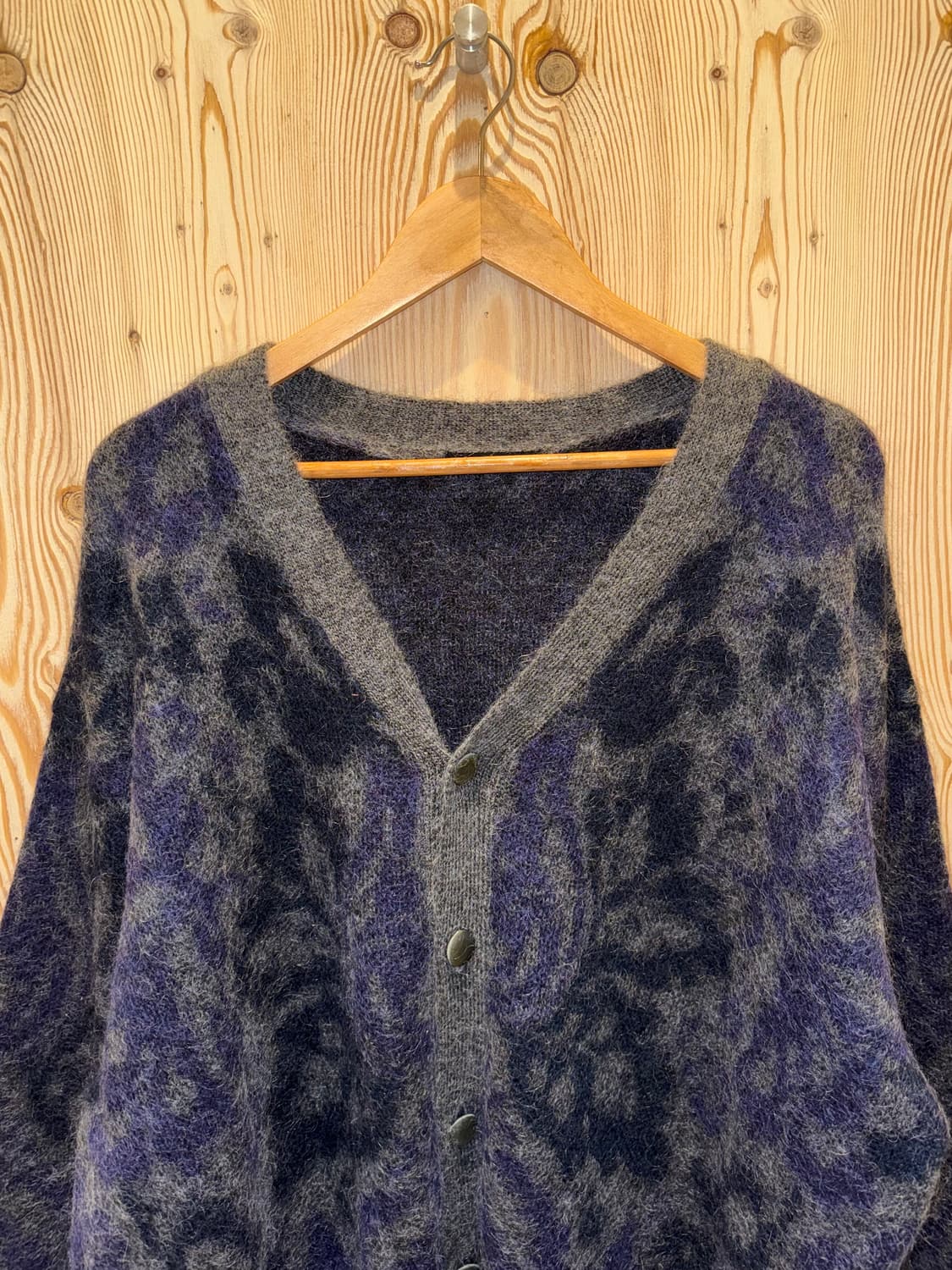 하레 페이즐리 모헤어 가디건 상품이미지2