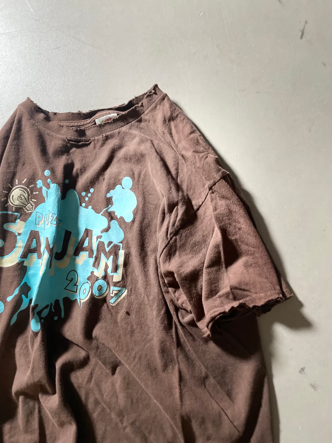 Fruit of the Loom 빈티지 나염 티  상품이미지2