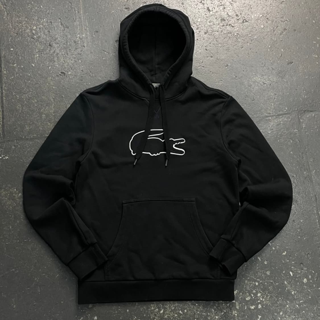 95 라코스테 빅로고 후드티 상품이미지1