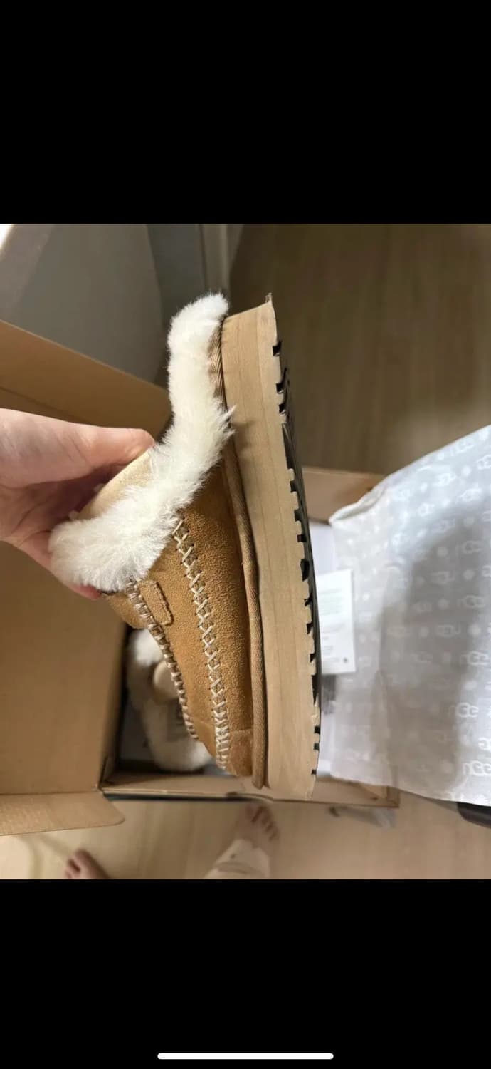 Ugg 어그 스티치 디스케드 슬리퍼 (체스트넛 7) 상품이미지9