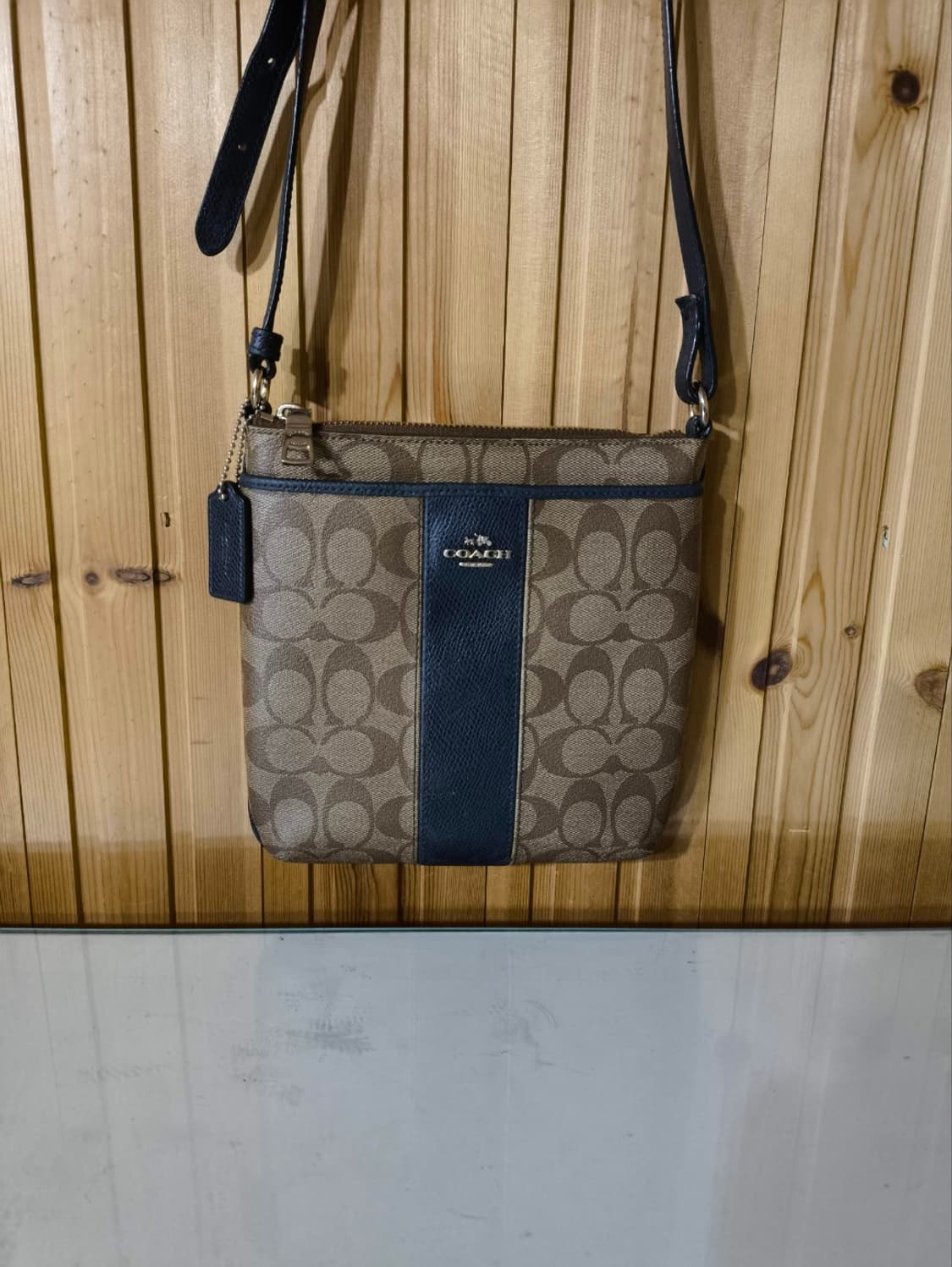 코치 자카드 미니 크로스백 상품이미지1