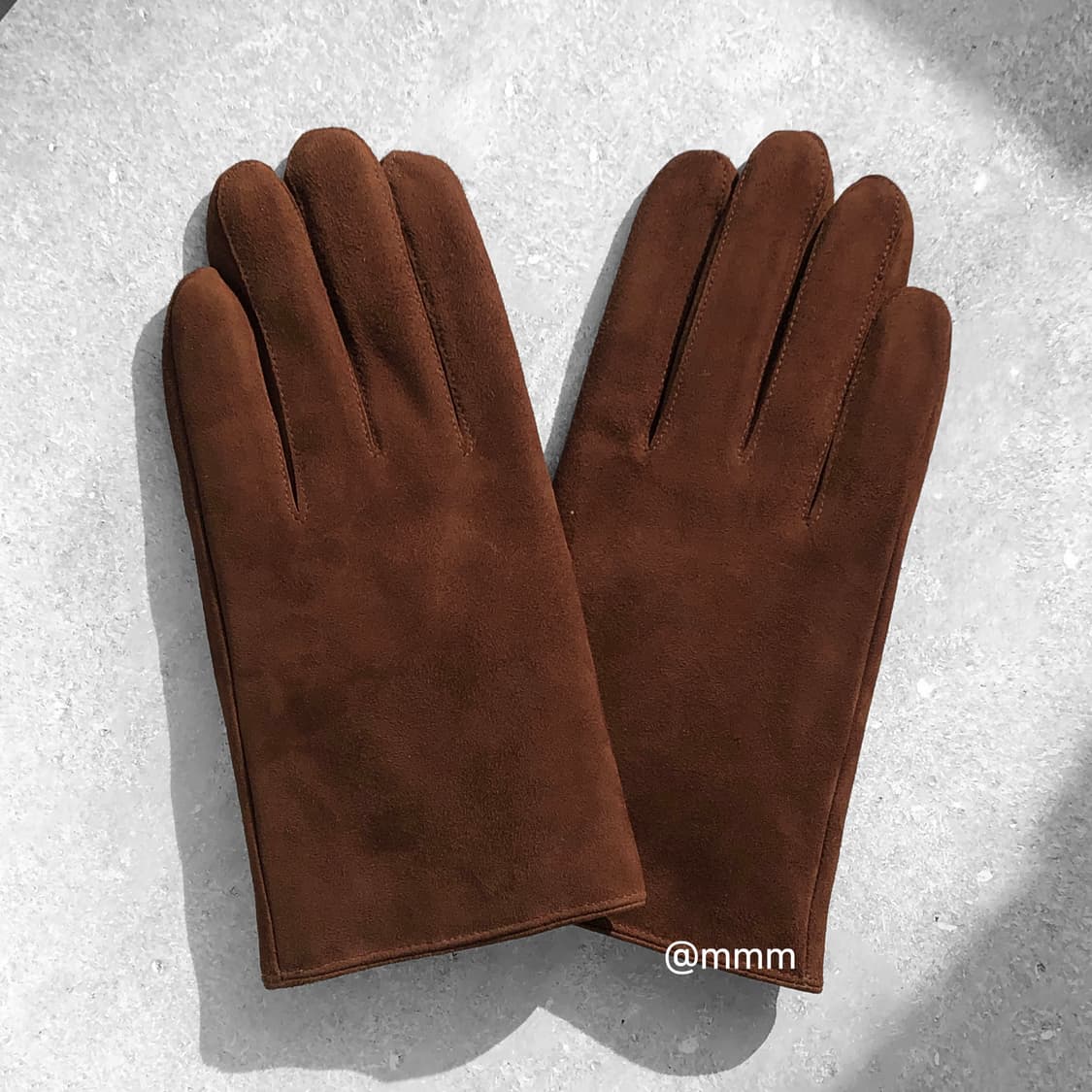 [Unisex] 스웨이드 가죽 장갑 스마트터치 상품이미지3