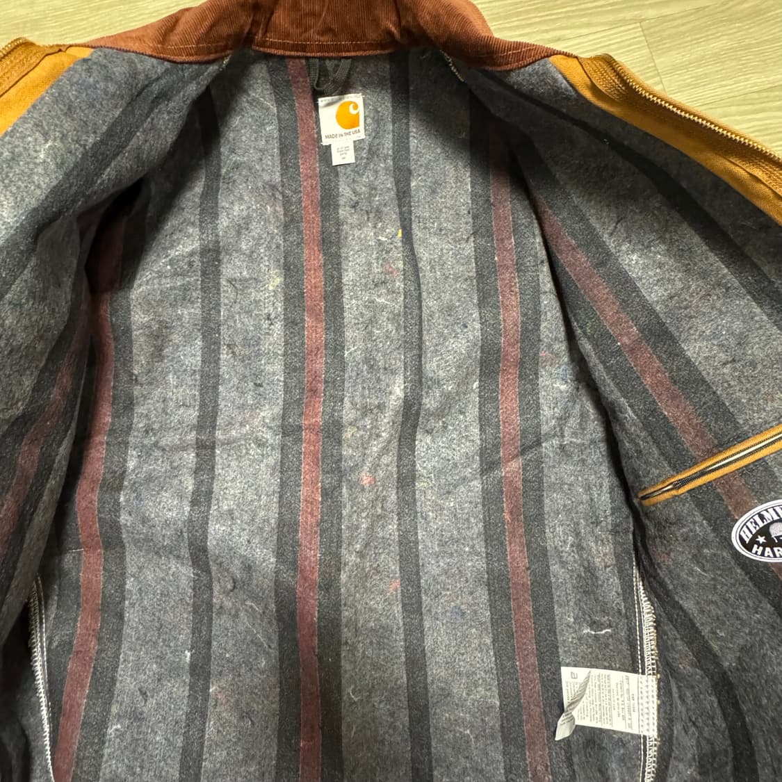 칼하트 디트로이트 자켓 j001 표기M (데드스탁) 상품이미지7