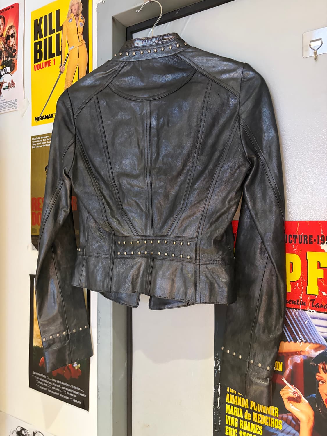 데코 양가죽 레더자켓 상품이미지5