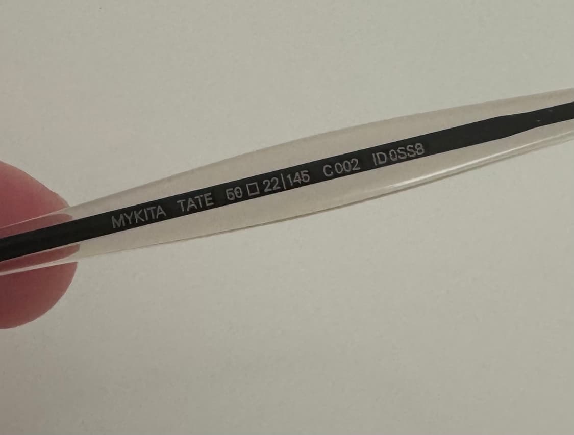 마이키타 테이트 풀박스 Mykita Tate black 상품이미지7