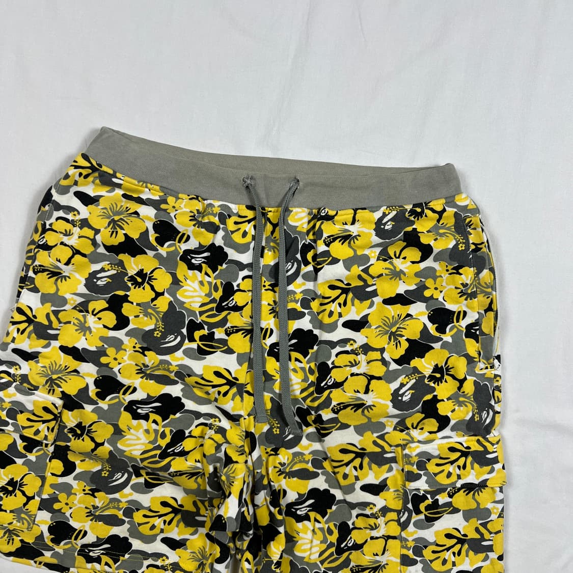 베이프 bape og 알로하 카모 카고 밴딩 반바지 상품이미지2