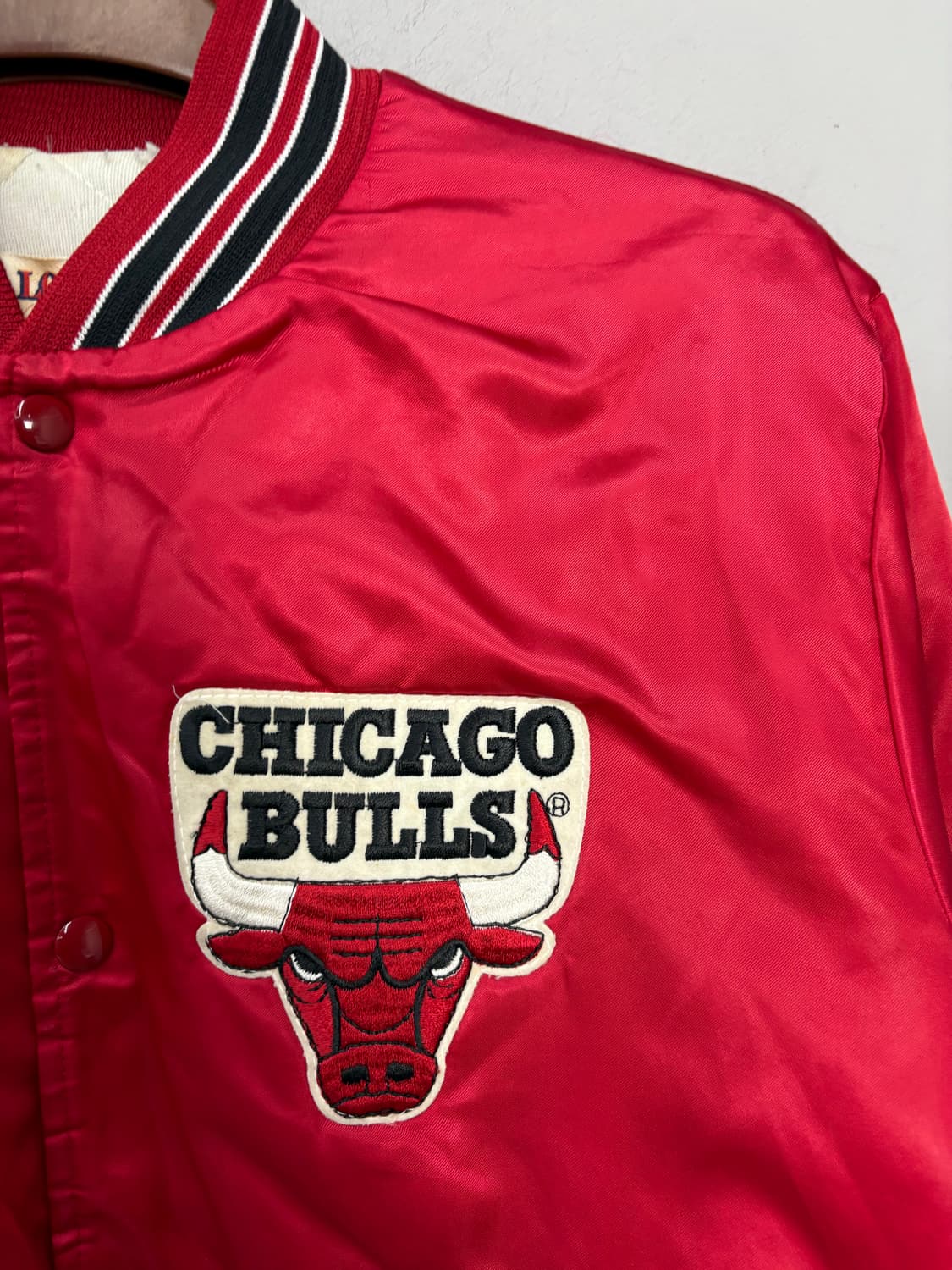 90s 시카고불스 빈티지 새틴 자켓 A2762 상품이미지3