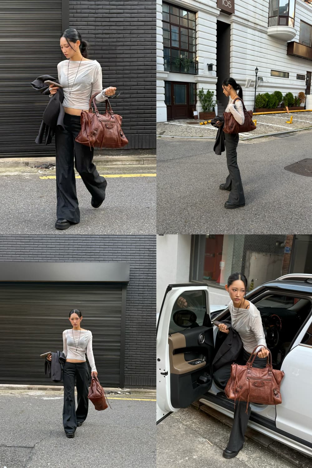 발렌시아가 시티 모터백 라지(위켄더) 상품이미지2