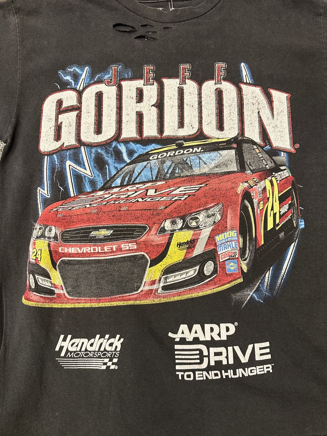 NASCAR 제푸고든 나스카 데미지드 반팔티 M 상품이미지3