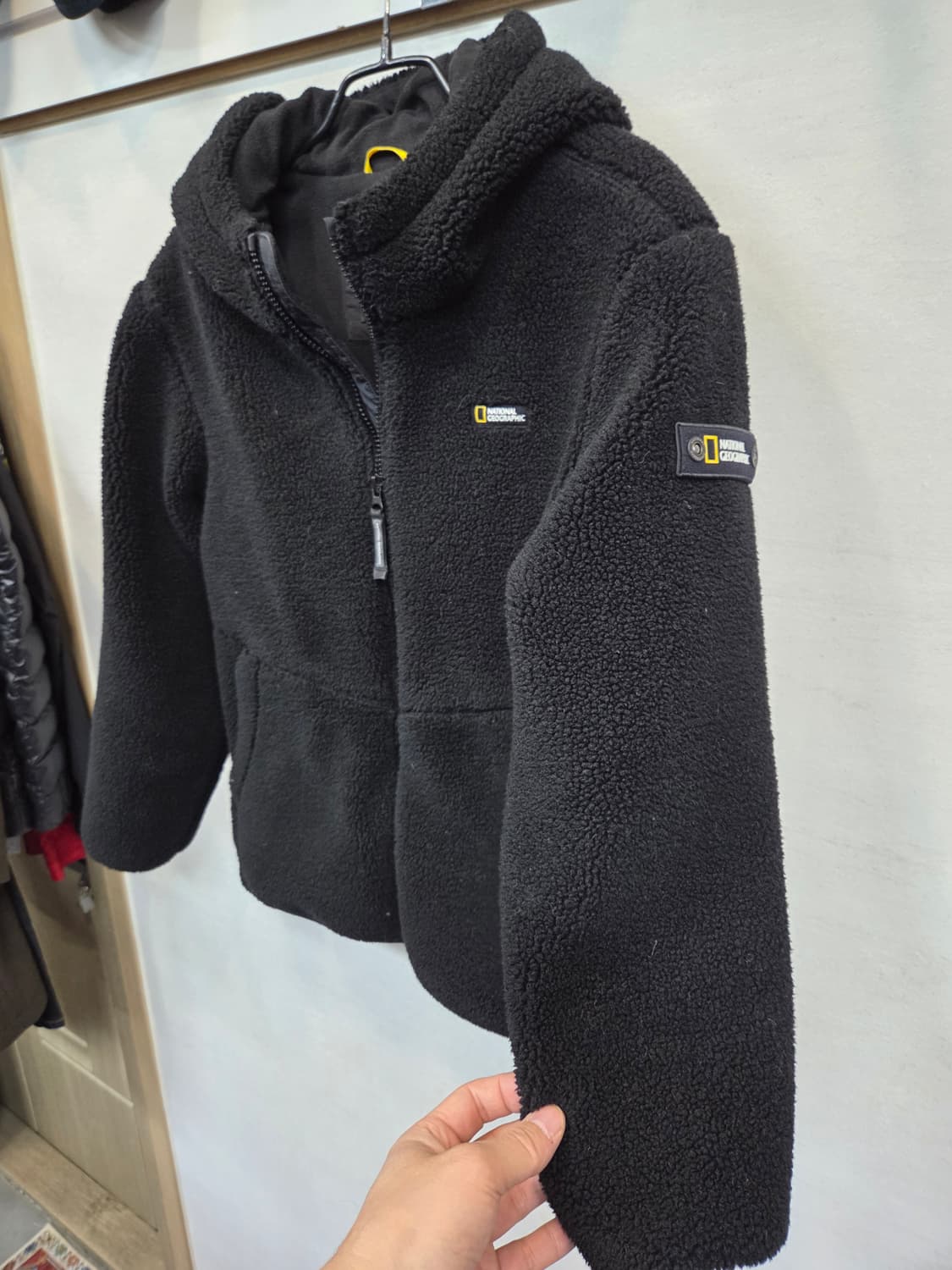 내셔널지오그래픽 키즈 주니어 뽀글이 플리스 자켓 150 상품이미지6