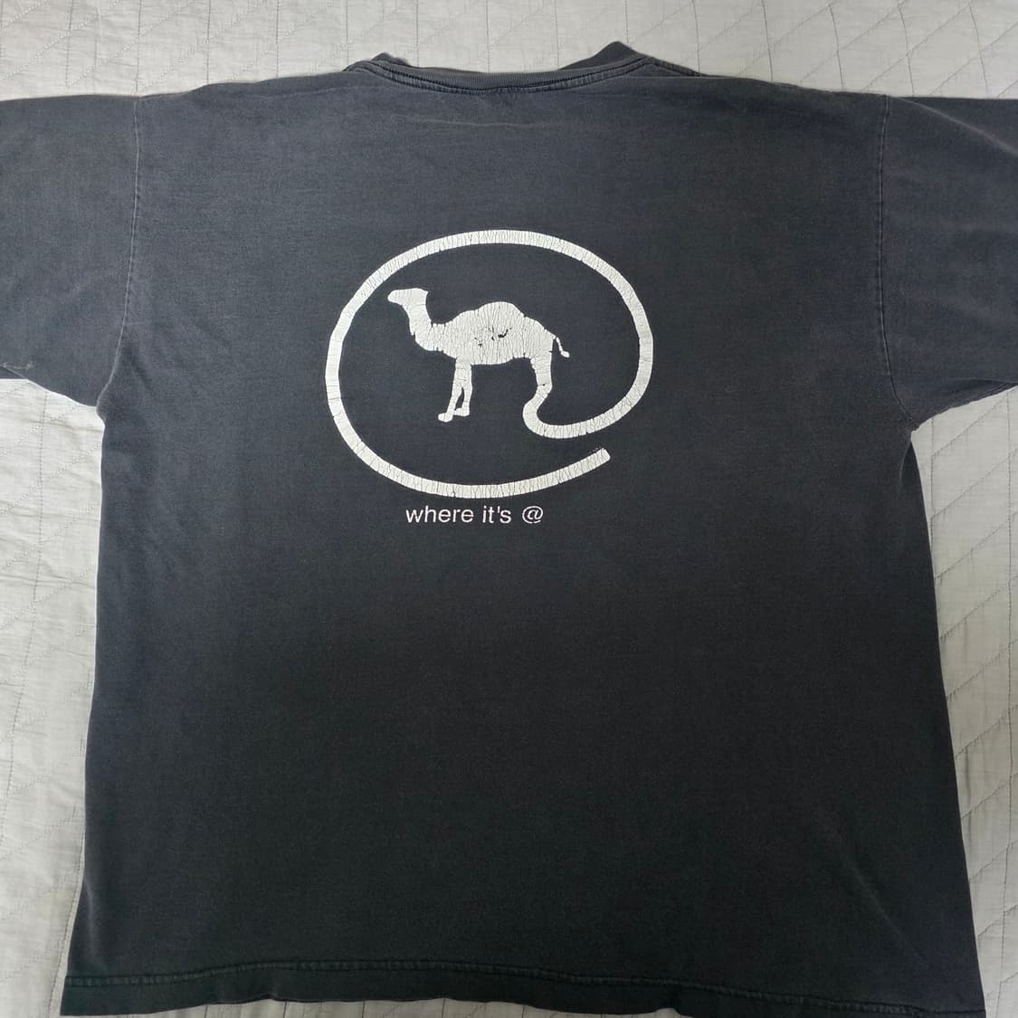 [XL] 90s 카멜 where it's @ 티셔츠 ver. 그레일드 상품이미지1