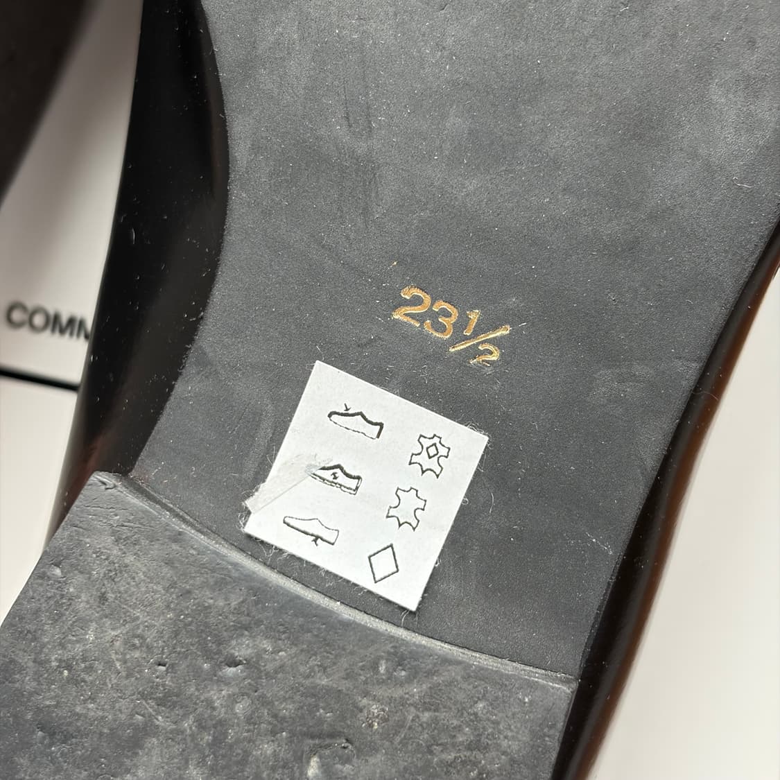 꼼데가르송걸 스트랩 메리제인 상품이미지5