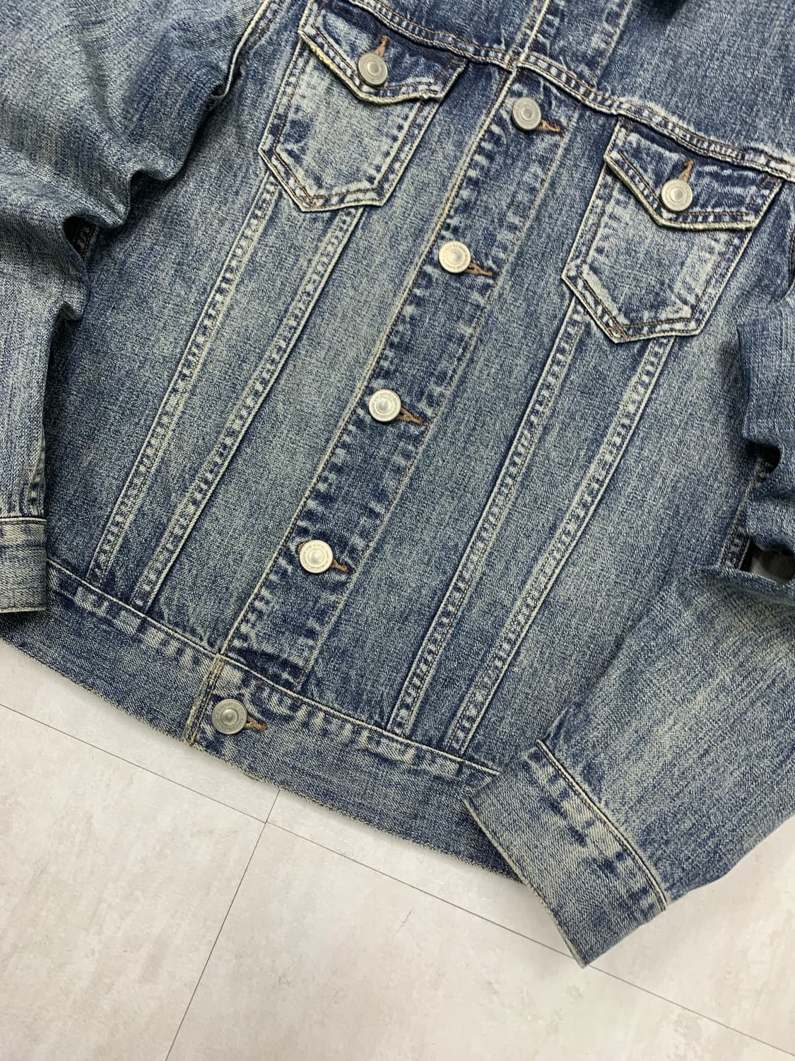 all saints 워싱디테일 데님 자켓 #49 상품이미지3