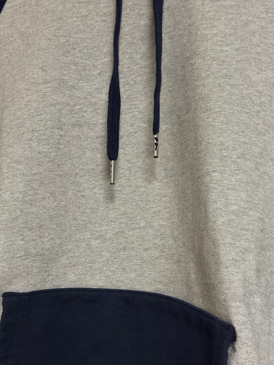 데밀 LOT55 프리덤슬리브 후드 그레이 네이비 3 상품이미지4