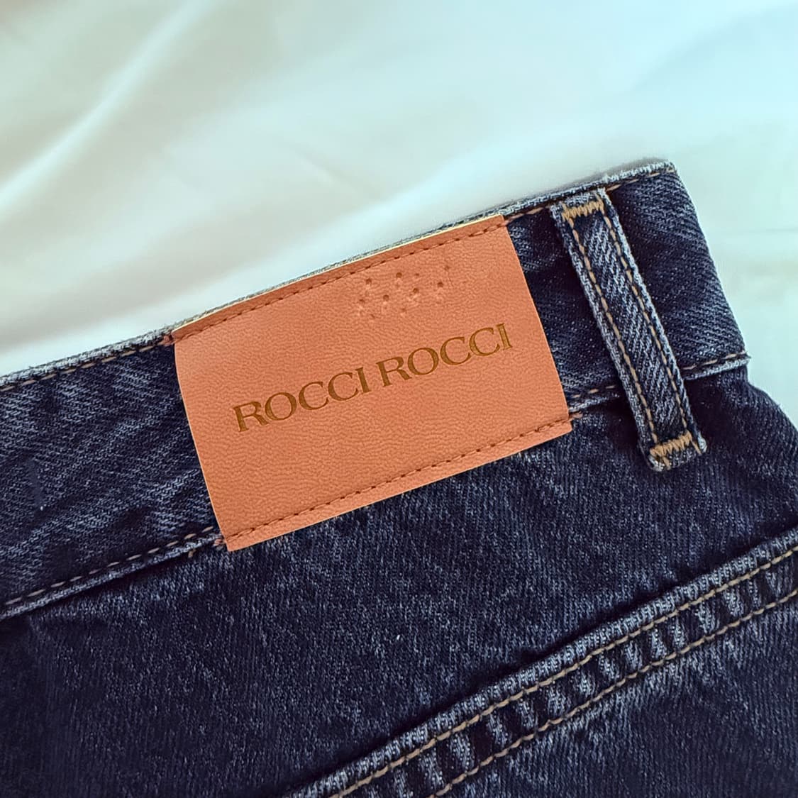 로씨로씨X그래피커스 Crochet Jeans 중청 상품이미지4