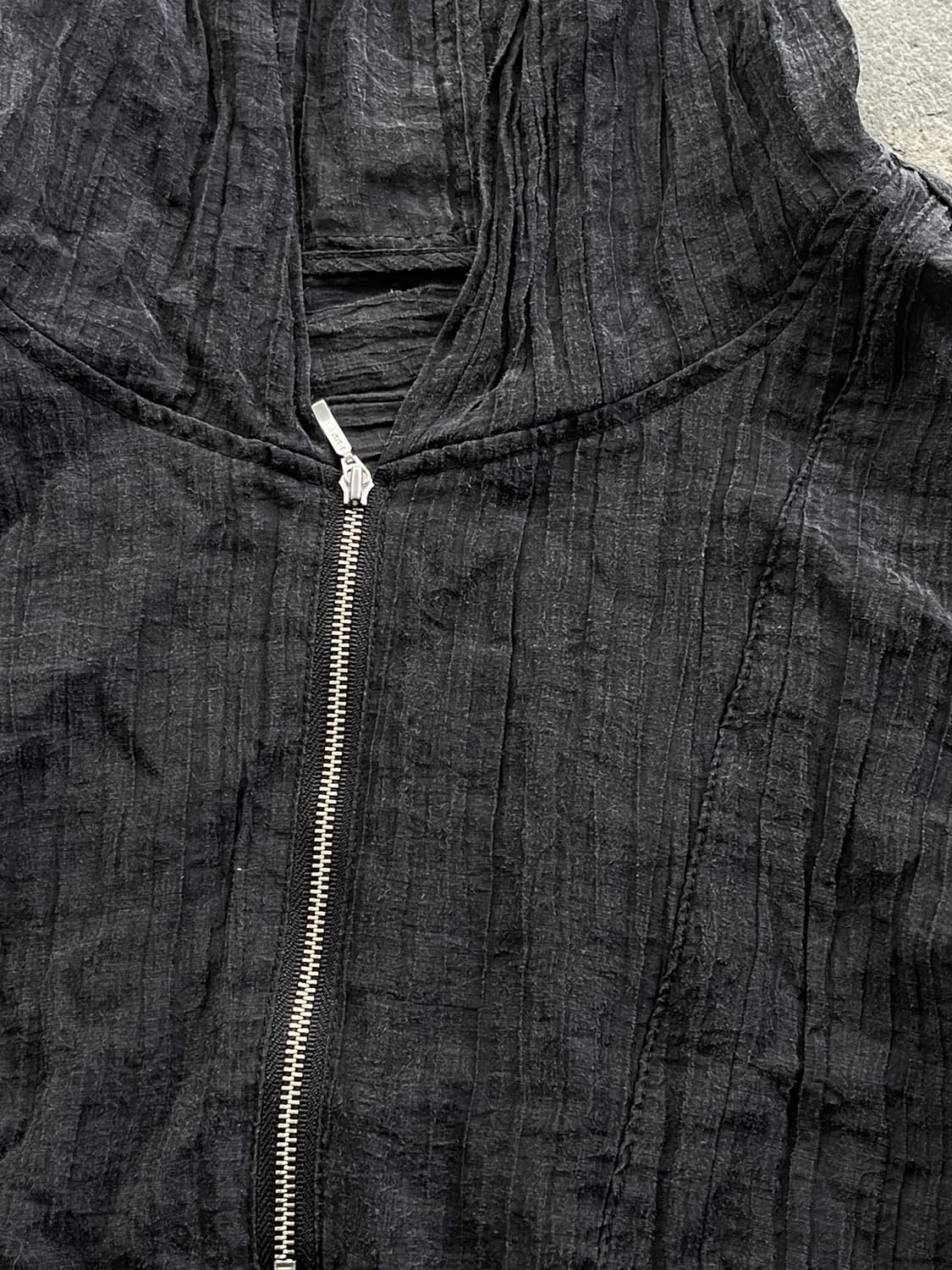 pleats half zip up hoody 상품이미지3
