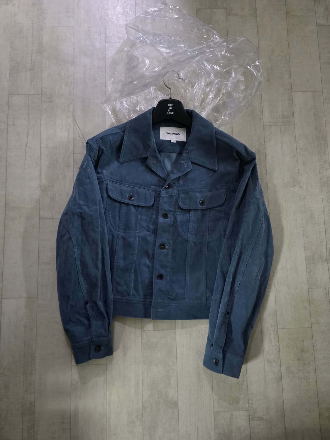 토니웩 코듀로이 트러커 자켓 L 상품이미지1