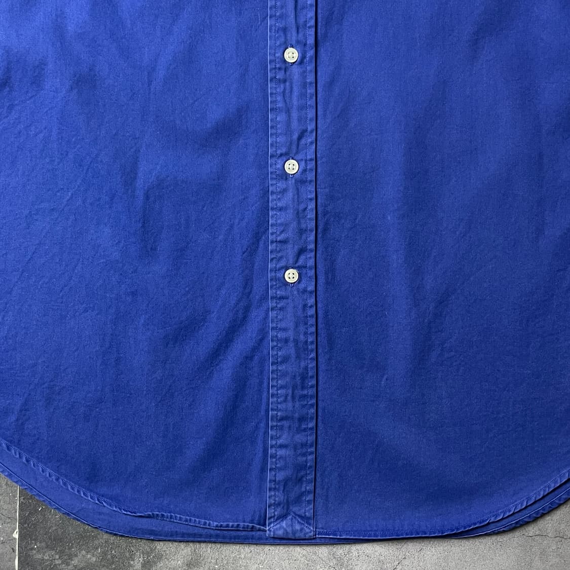 RALPH LAUREN 랄프로렌 블루 다운버튼 셔츠 A01098 상품이미지4