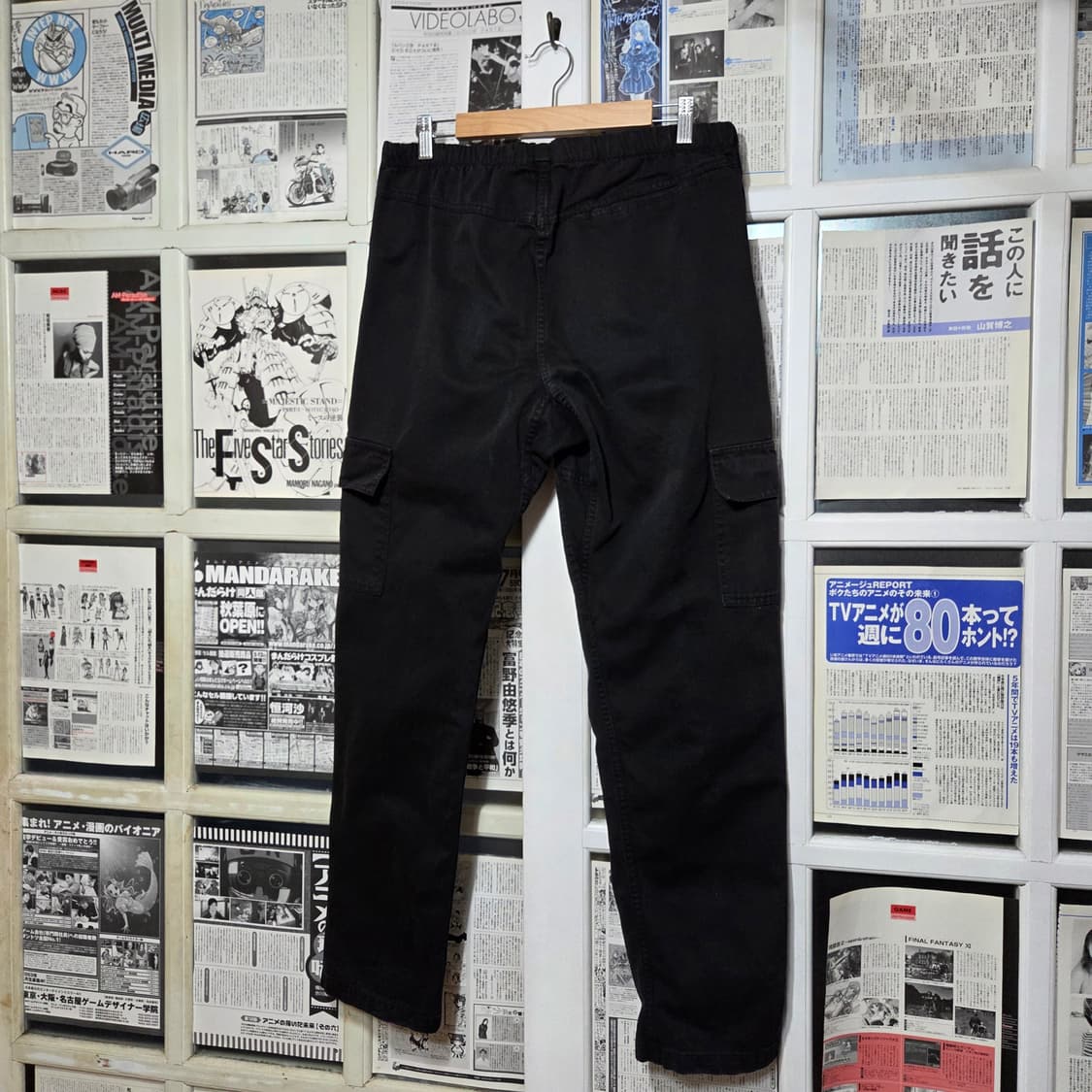 그라미치 USA 90S 스트릿 블랙 카고 팬츠 상품이미지5