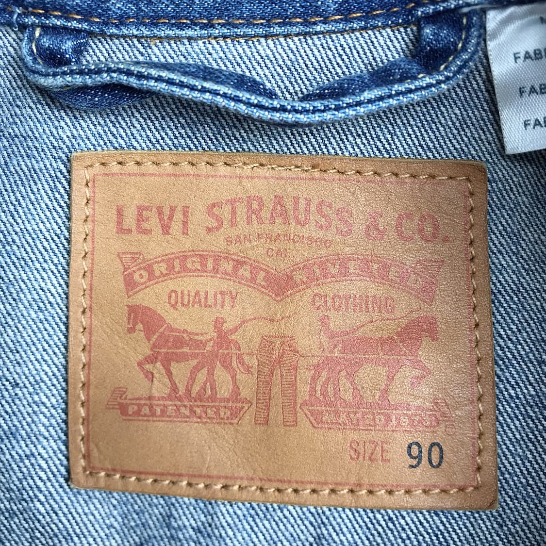 리바이스 트러커 데님자켓 남성S (90) 상품이미지6