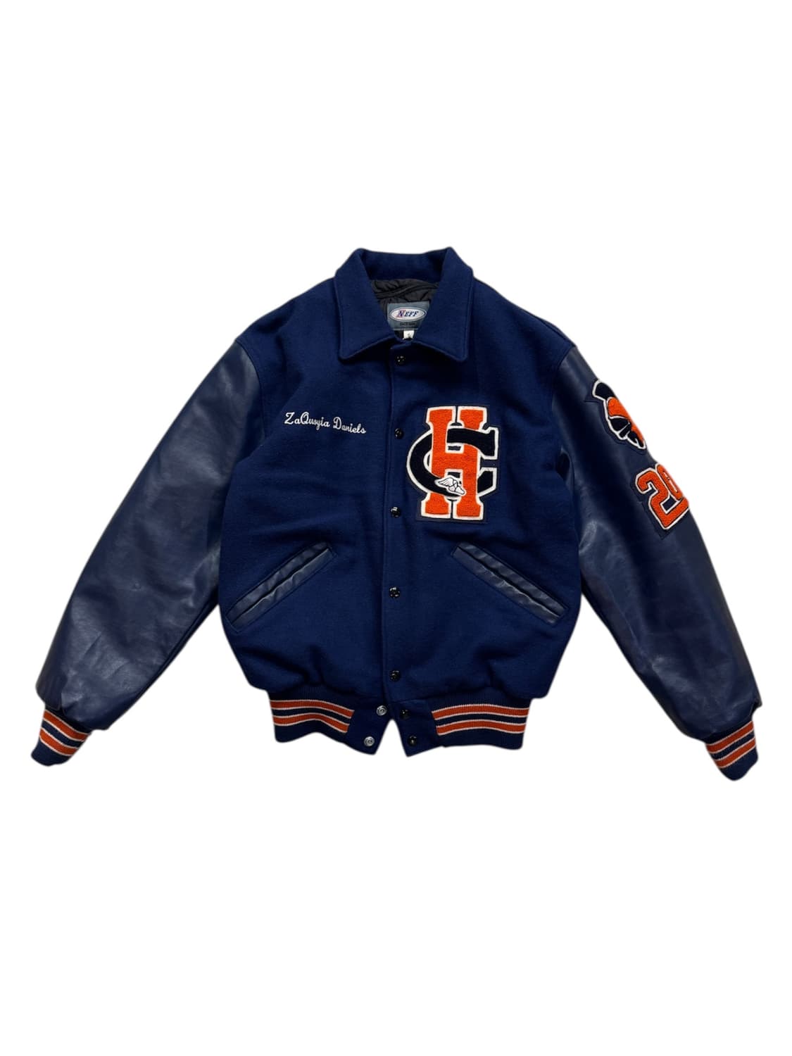 NEFF 울 레더 바시티 자켓 상품이미지1