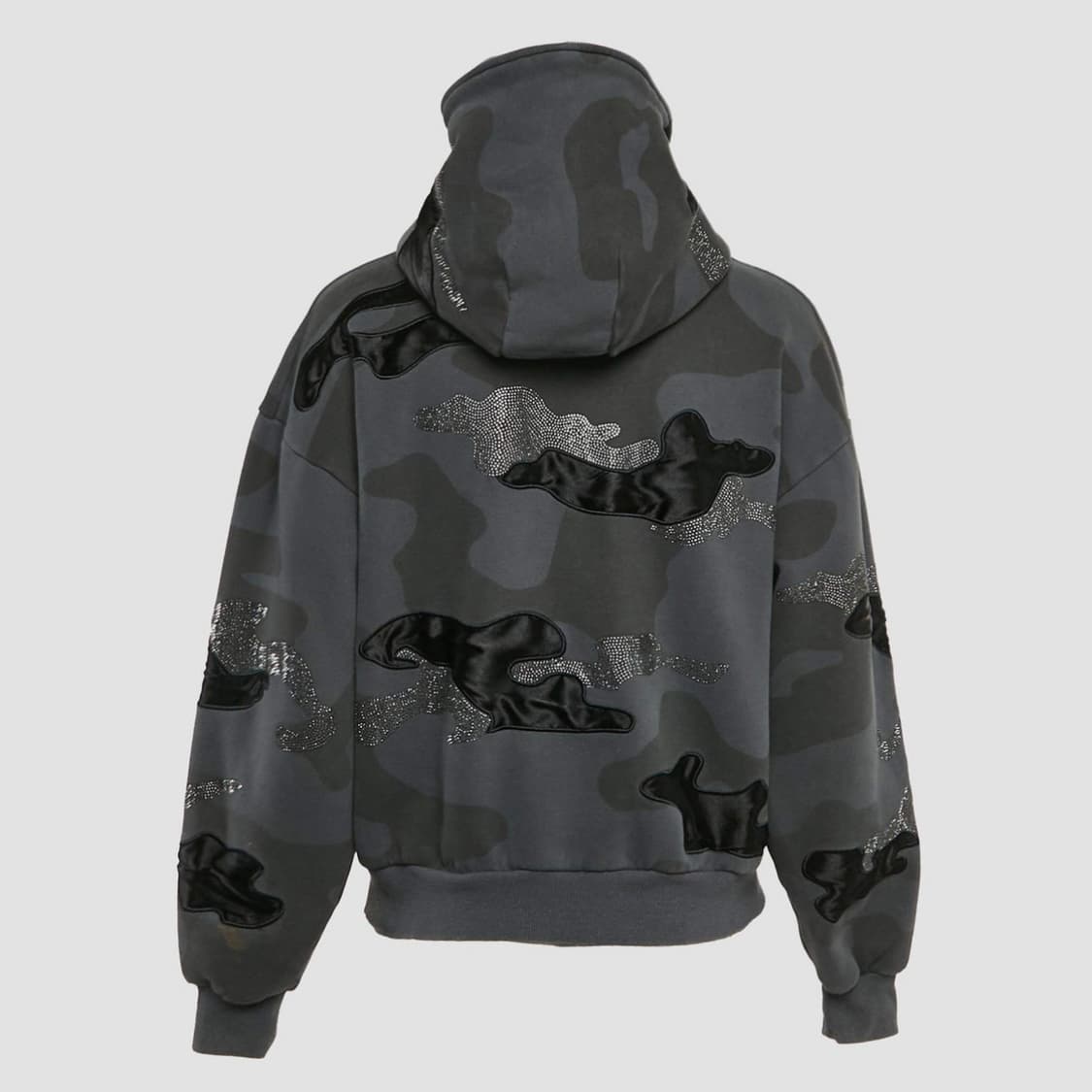 (사진O)네임드콜렉티브 오프 듀티 카모 후드집업 차콜 상품이미지2