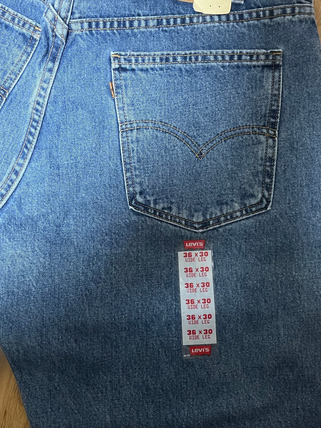 90s 빈티지 리바이스 565 데드스탁 36 30 상품이미지5