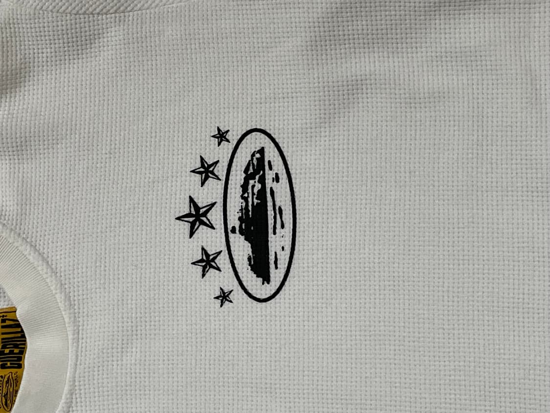 코르테이즈 5 스타즈 알카트라즈 와플 롱슬리브 화이트 상품이미지3