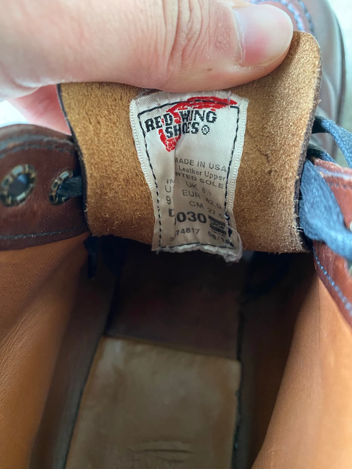 레드윙 벡맨 9030 9.5D 상품이미지3