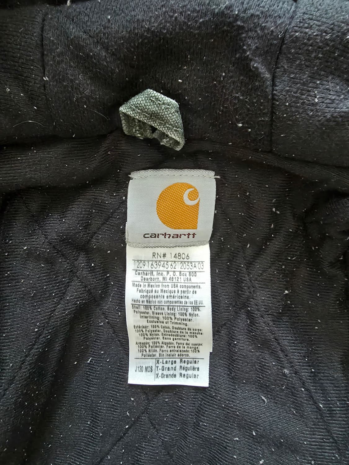 칼하트 j130 mos 상품이미지4