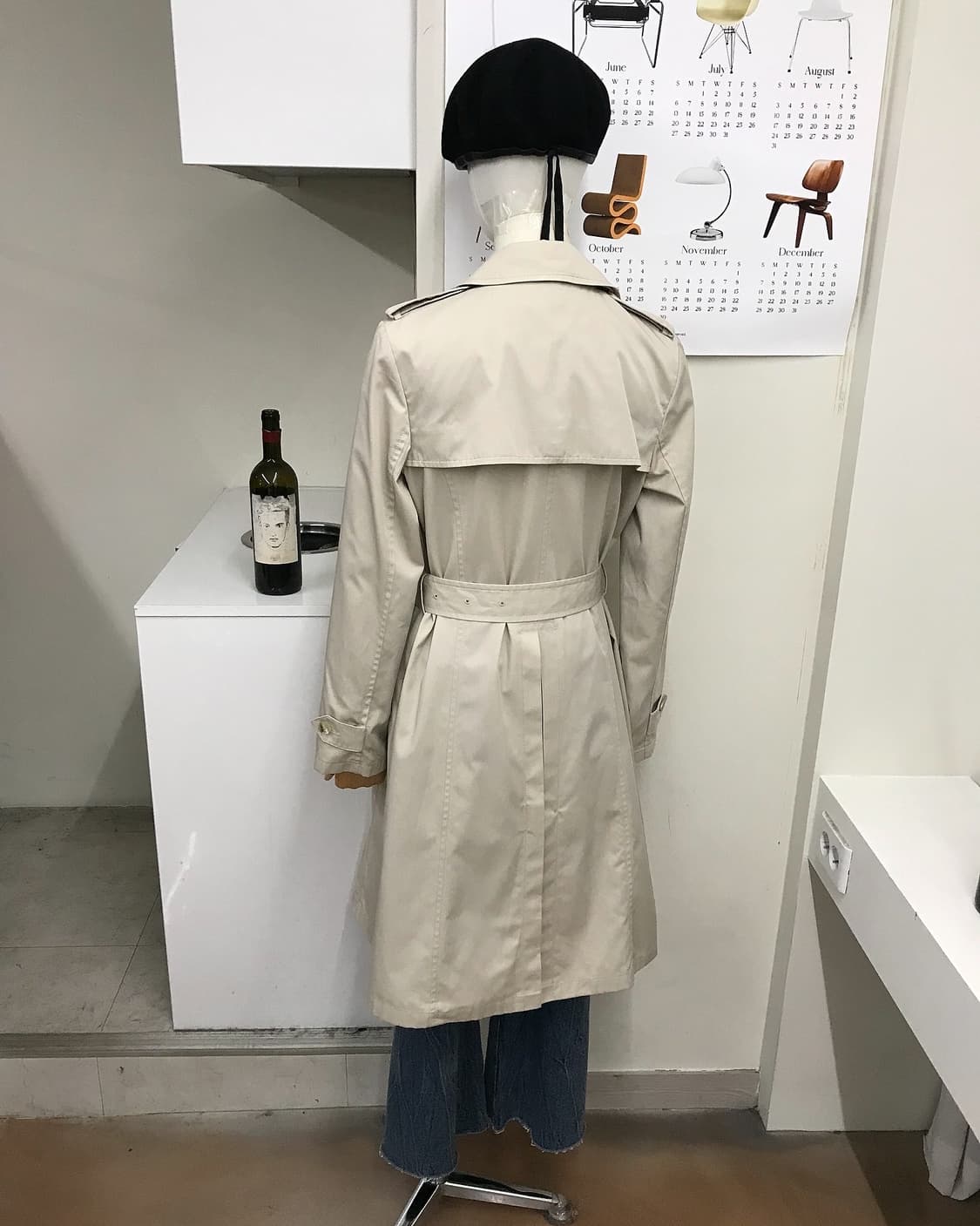버버리 블루라벨 더블 트렌치 코트 상품이미지10