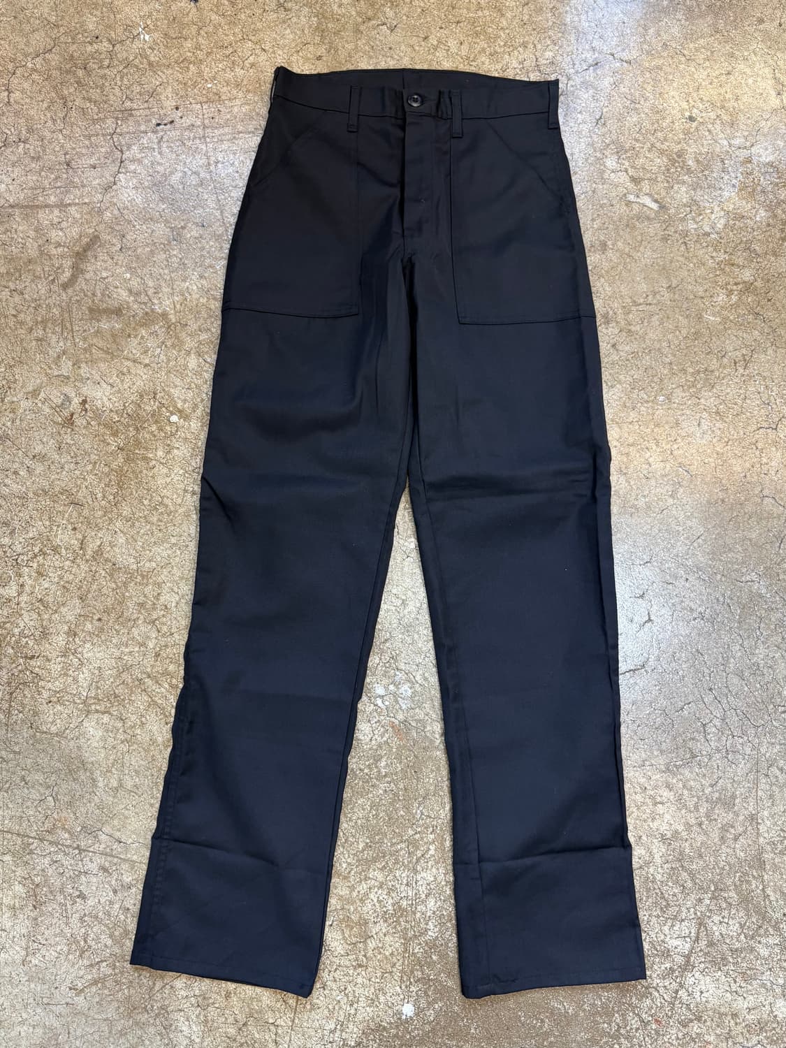 궁호 made USA 블랙 퍼티그 팬츠 상품이미지3