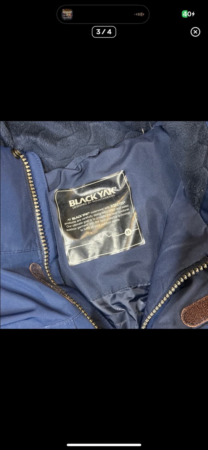  (바배) 블랙야크 구스다운 야상 패딩 상품이미지3