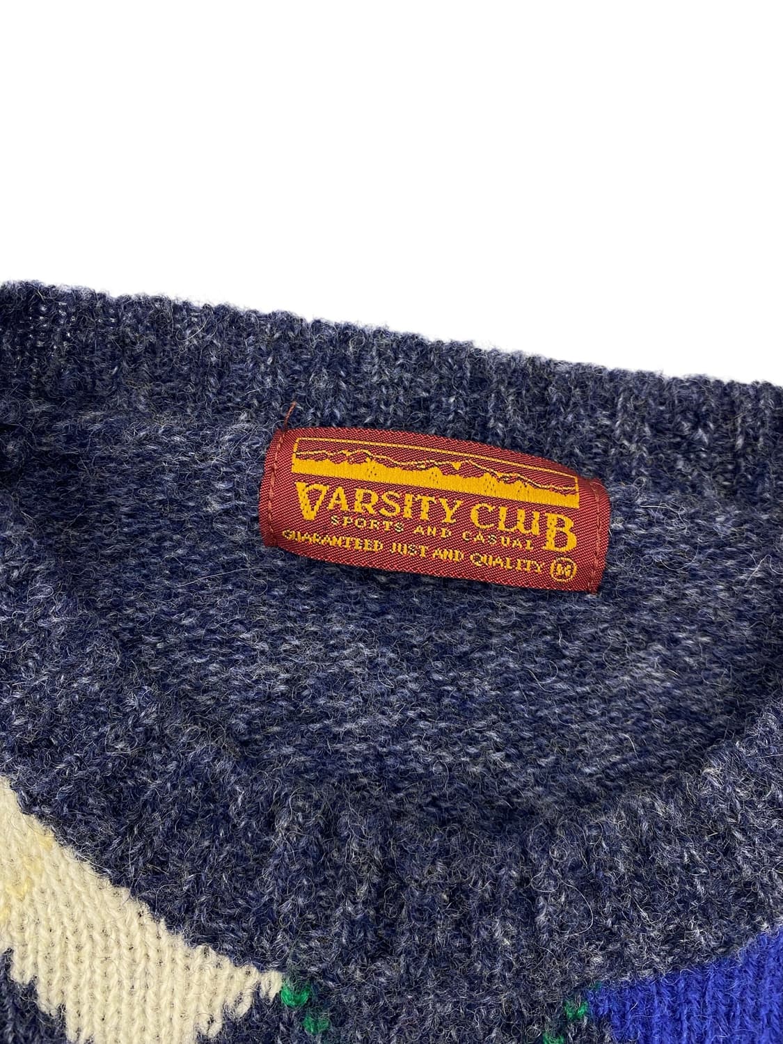 빈티지 울 아가일 스웨터  상품이미지6