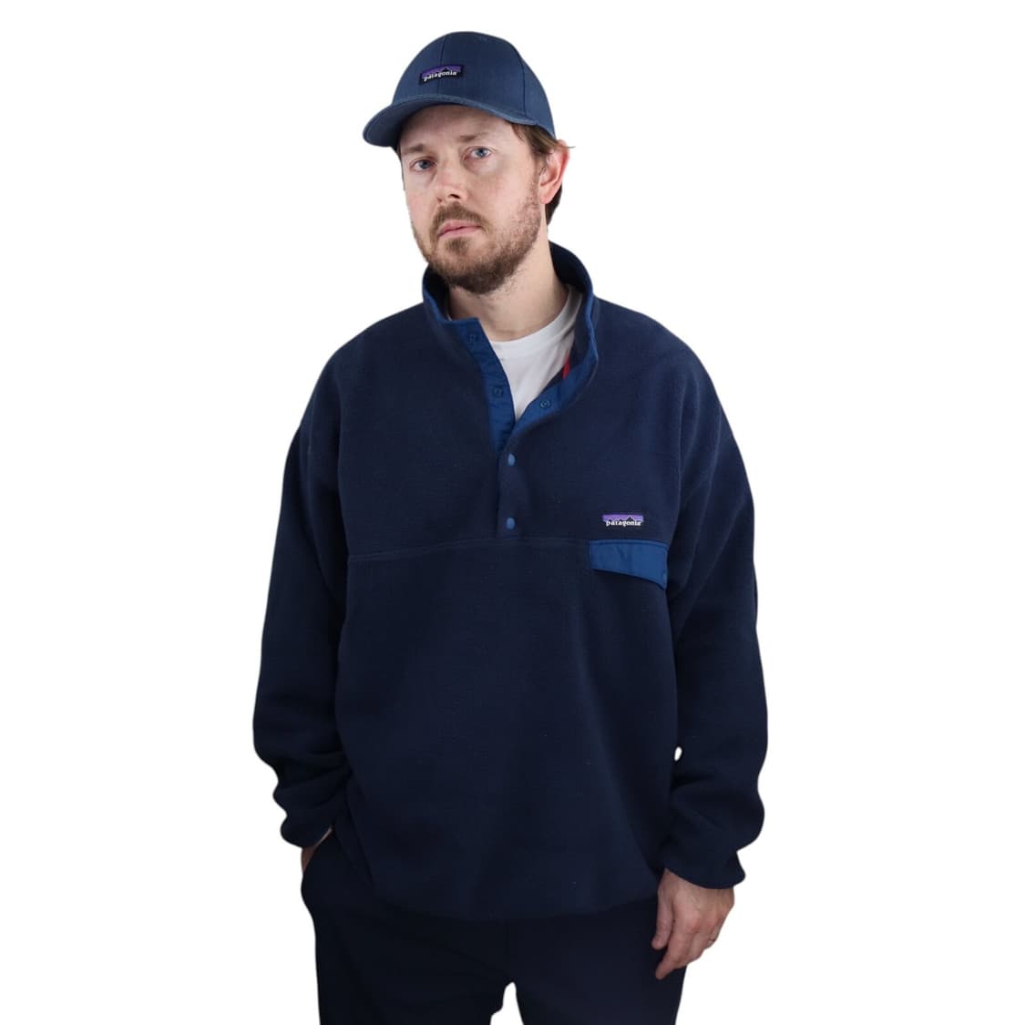  10s 파타고니아 신칠라 스냅티 풀오버 네이비/블루 상품이미지1