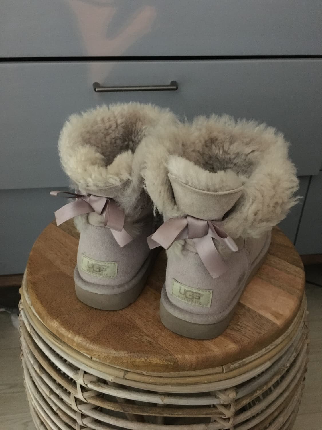 🎀230 UGG 연보라 리본 어그부츠 상품이미지10